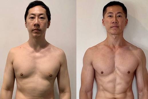 Mit einfachem Training: Wie Bobby Liu mit Mitte 40 seinen Körper neu formte