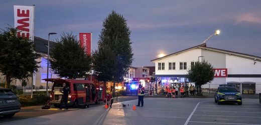 Baden-Württemberg: Supermarktdach stürzt ein und verletzt mehrere Menschen