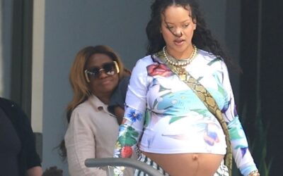 Hochschwangere Rihanna spaziert mit ihren Söhnen durch L.A.