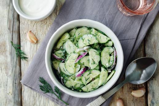 Rezept von Jamie Oliver: So machst du schnellen Gurkensalat