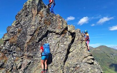 Klettern mit Kind im Salzburger Land: »Wie Yoga am Berg«