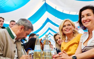 Julia Klöckner auf Oktoberfest
