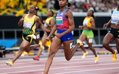 Leichtathletik-WM: Melissa Jefferson-Wooden und Oblique Seville holen Gold über 100 Meter