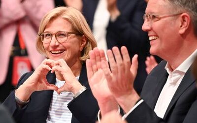 Anke Rehlinger und Alexander Schweitzer: Wie die Ministerpräsidenten die SPD retten wollen
