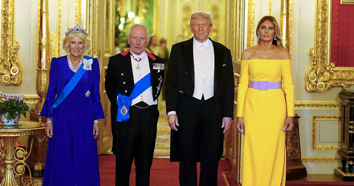 Trump-Besuch in England: First Lady macht Staatsbankett zur Melania-Show