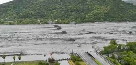 Taiwan: Viele Tote durch Supertaifun »Ragasa« und übergelaufenen Stausee