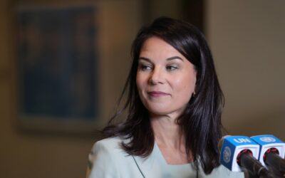 Annalena Baerbock hat Auftritt im US-Fernsehen