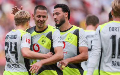 Drei Auswärtssiege in Samstags-Konferenz: BVB, Bayer 04 und RB Leipzig jubeln