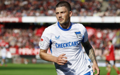 Voraussichtlich bis Jahresende: Hertha BSC lange ohne Stürmer Kownacki