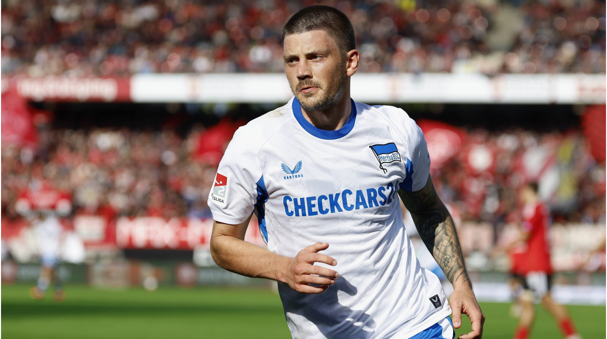 Voraussichtlich bis Jahresende: Hertha BSC lange ohne Stürmer Kownacki