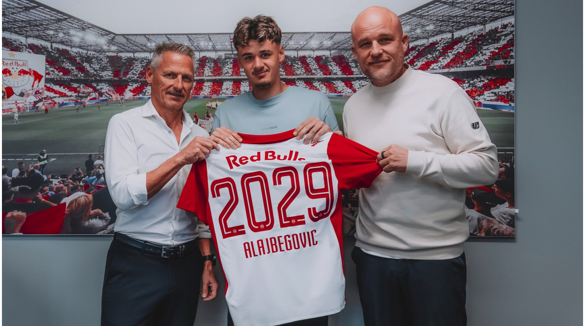Red Bull Salzburg bindet Neuzugang Kerim Alajbegovic
