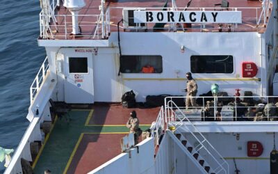 Starteten hier Drohnen? Franzosen entern verdächtigen Russen-Tanker