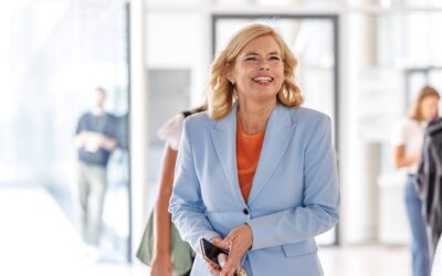 Tierisch was los bei Julia Klöckner: Unübliche Begleitung zu Termin