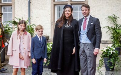 Amalia von Luxemburg wird Mama Prinzessin Claire immer ähnlicher