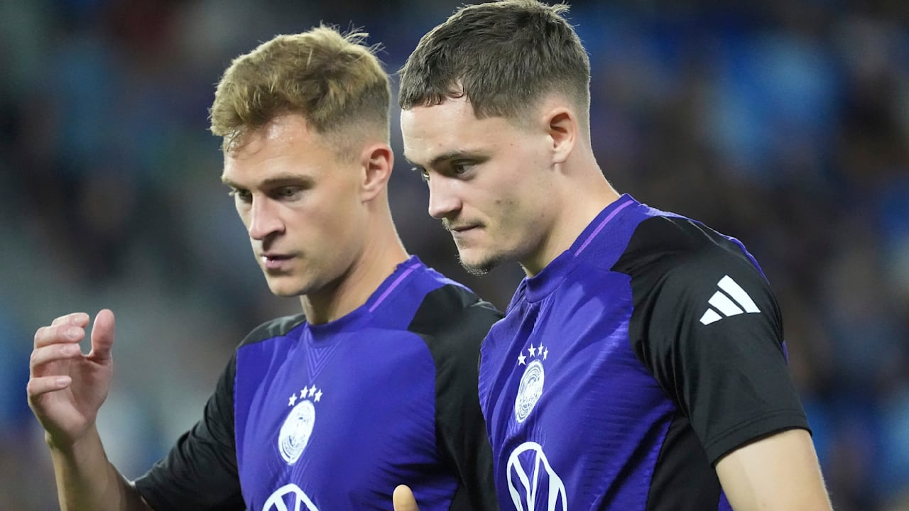 DFB-Kapitän Joshua Kimmich: „Ich habe Florian Wirtz kontaktiert“