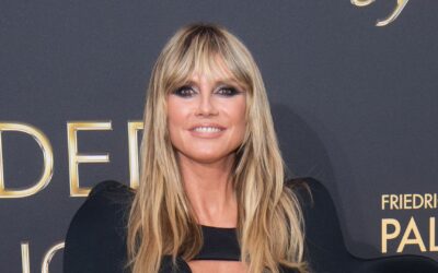 Langes Haar an der Brust: Heidi Klum bricht mit Körper-Tabu