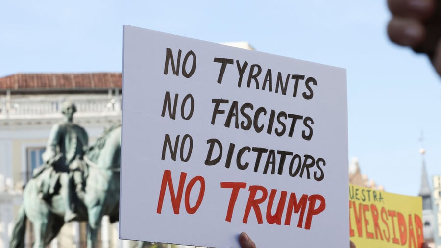 +++ USA unter Trump +++ : Millionen Teilnehmer bei Anti-Trump-Kundgebungen in USA erwartet