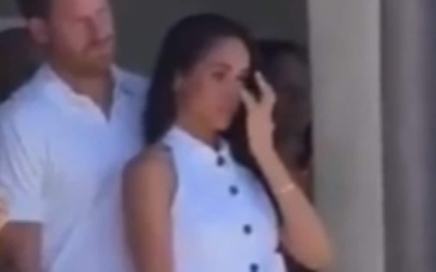 Herzogin Meghan kämpft während Gedenkfeier mit den Tränen