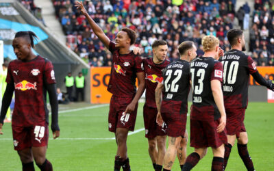 Rekordsieg für RB Leipzig, höchste Heimpleite für FC Augsburg