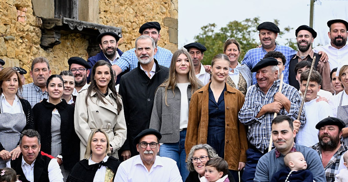 Spaniens Königsfamilie zeigt sich auf dem Land herrlich unglamourös