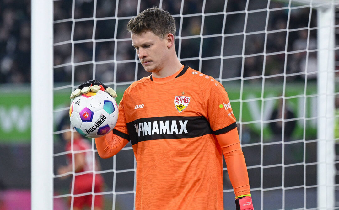 VfB Stuttgart: Hoeneß stärkt Torwart Nübel nach Patzer