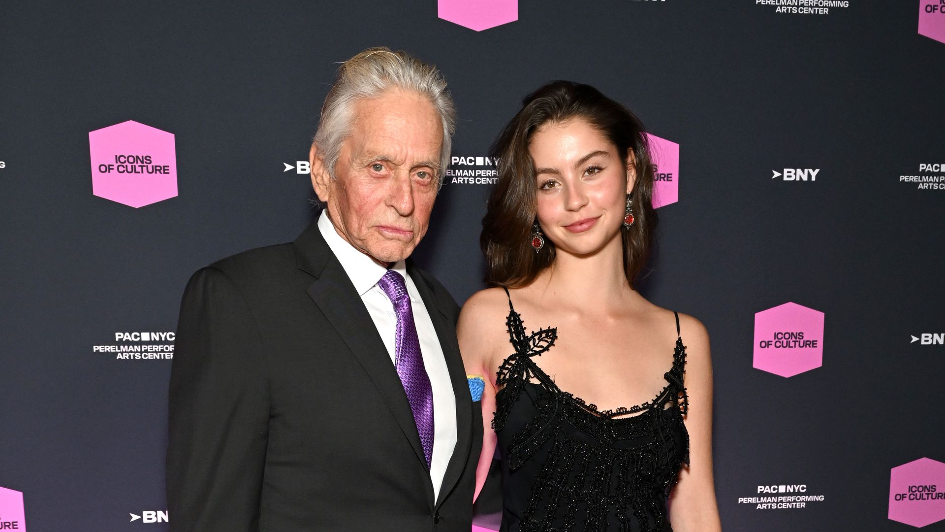 Michael Douglas mit Tochter – ganz die Mama Catherine