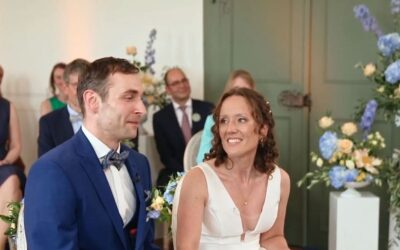 Als sie aufs Ehe-Dokument blickt, fällt die Braut aus allen Wolken