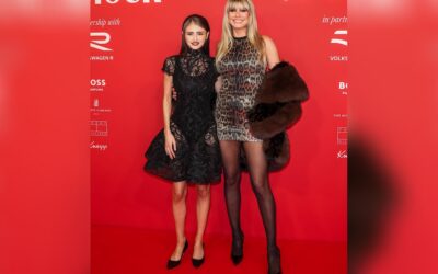Heidi Klum präsentiert sich mit Tochter Leni im stylischen Leo-Outfit