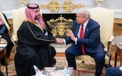 Saudi-Arabiens Kronprinz Mohammed bin Salman bei Donald Trump: Absolution im Weißen Haus