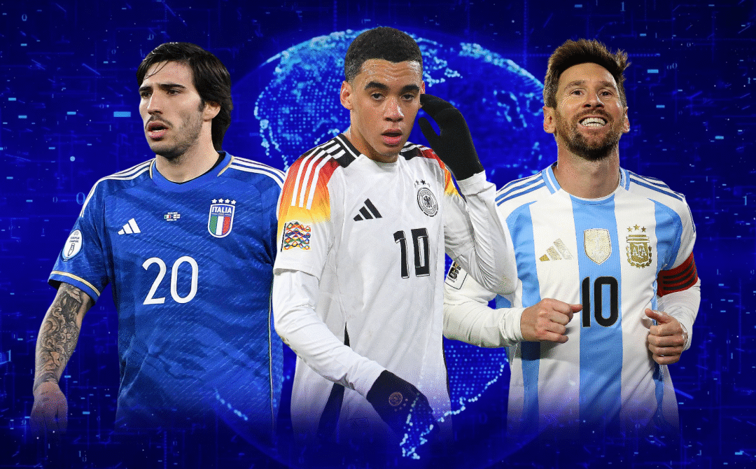 Deutschland vor Italien: Nationen mit dem höchsten Gesamt-Marktwert