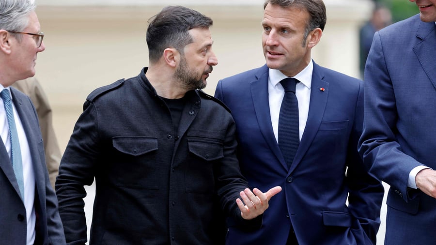 ukraine-krieg-macron-kuendigt-treffen-mit-selenskyj-und-merz-in-london-an.jpg +++ Ukraine-Krieg +++: Macron kündigt Treffen mit Selenskyj und Merz in London an