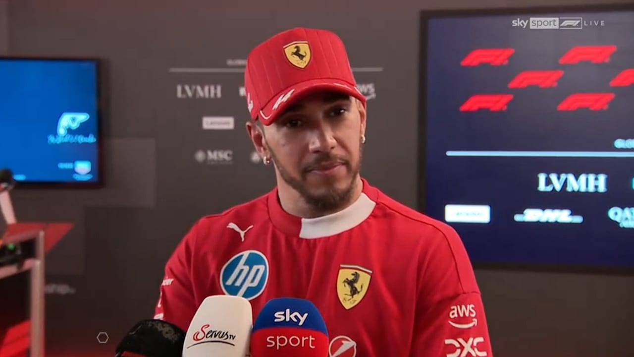 Formel 1: Merkwürdige Sätze von Lewis Hamilton!