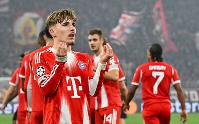 Lennart Karl vom FC Bayern München: »Schöne Entwicklung. Aber wird noch mehr kommen. Muss noch mehr kommen«