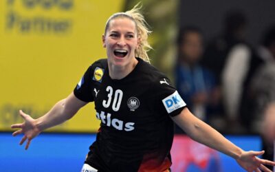 Handball-WM der Frauen: Deutsches Team wählt Jenny Behrend zur schönsten Jublerin