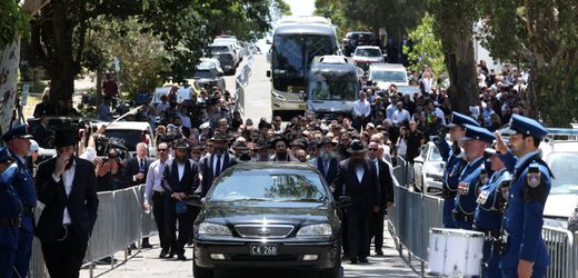 Anschlag in Sydney: Rabbi als erstes Terroropfer von Bondi beerdigt