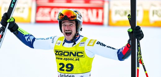 Ski alpin: Jan Zabystran feiert Sensationssieg in Gröden