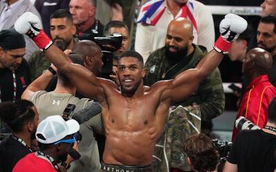 Boxen: Anthony Joshua schlägt Jake Paul in Miami nach sechs Runden k.o.