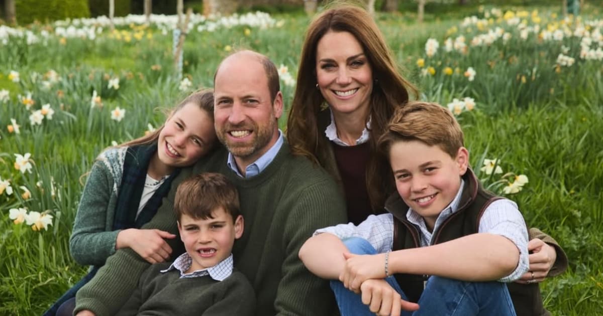 Weihnachtskarte von Kate & William zeigt zuckersüßen Familienmoment