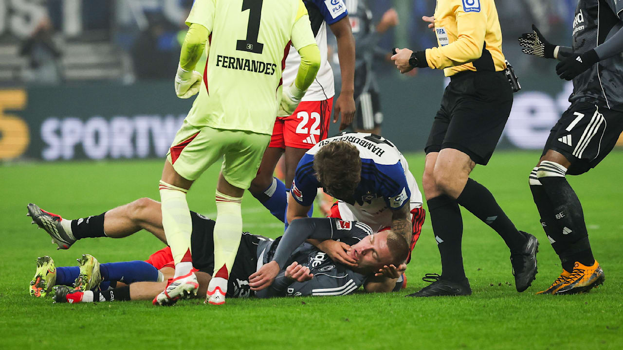 Hamburg – Eintracht: Horror-Crash! Frankfurt-Star geht k.o.