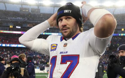 Sportstar Josh Allen übergibt sich bei jedem NFL-Spiel