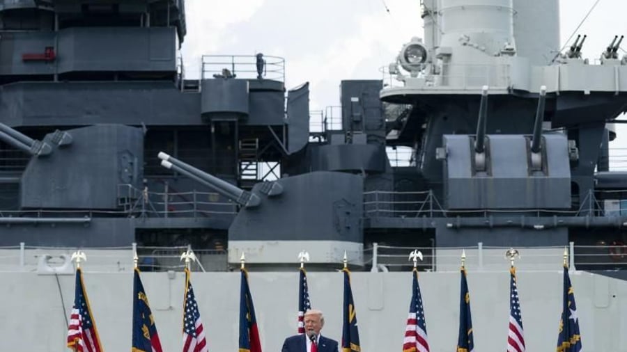 +++ USA +++: Trump kündigt Bau von neuen Schlachtschiffen an