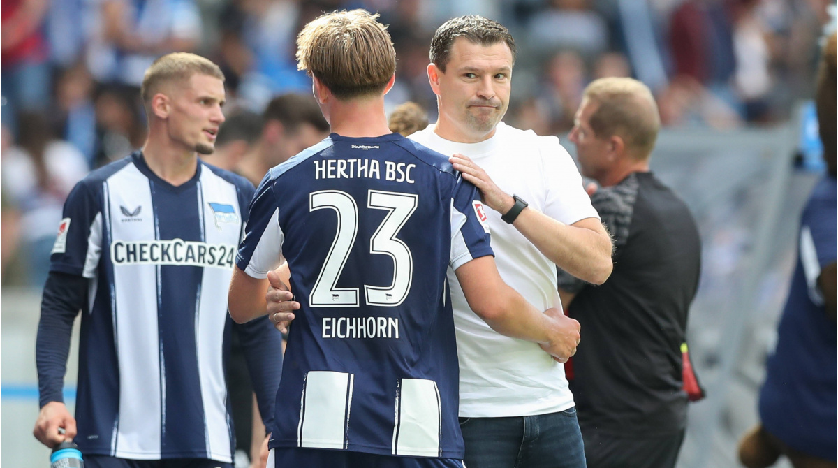 So plant Hertha BSC mit Rekord-Talent Kennet Eichhorn
