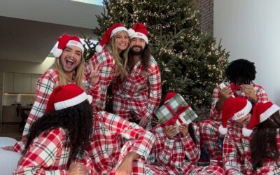 Heidi Klum feiert Weihnachten in New York im Pyjama