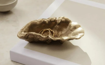 Diese Austernschale ist ein perfektes Dekostück für jedes Zuhause