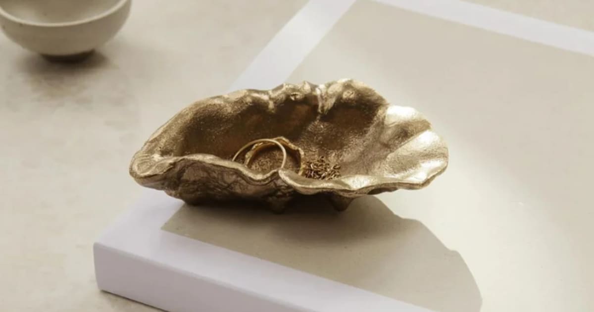 Diese Austernschale ist ein perfektes Dekostück für jedes Zuhause