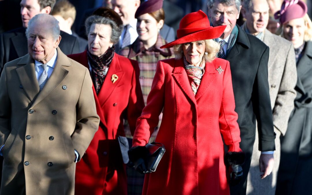 Königin Camilla und Anne zeigen Zusammenhalt durch Kleidung