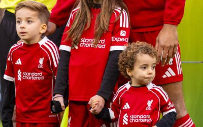 Diogo Jotas (†) Kids laufen bei besonderem Fußballspiel auf
