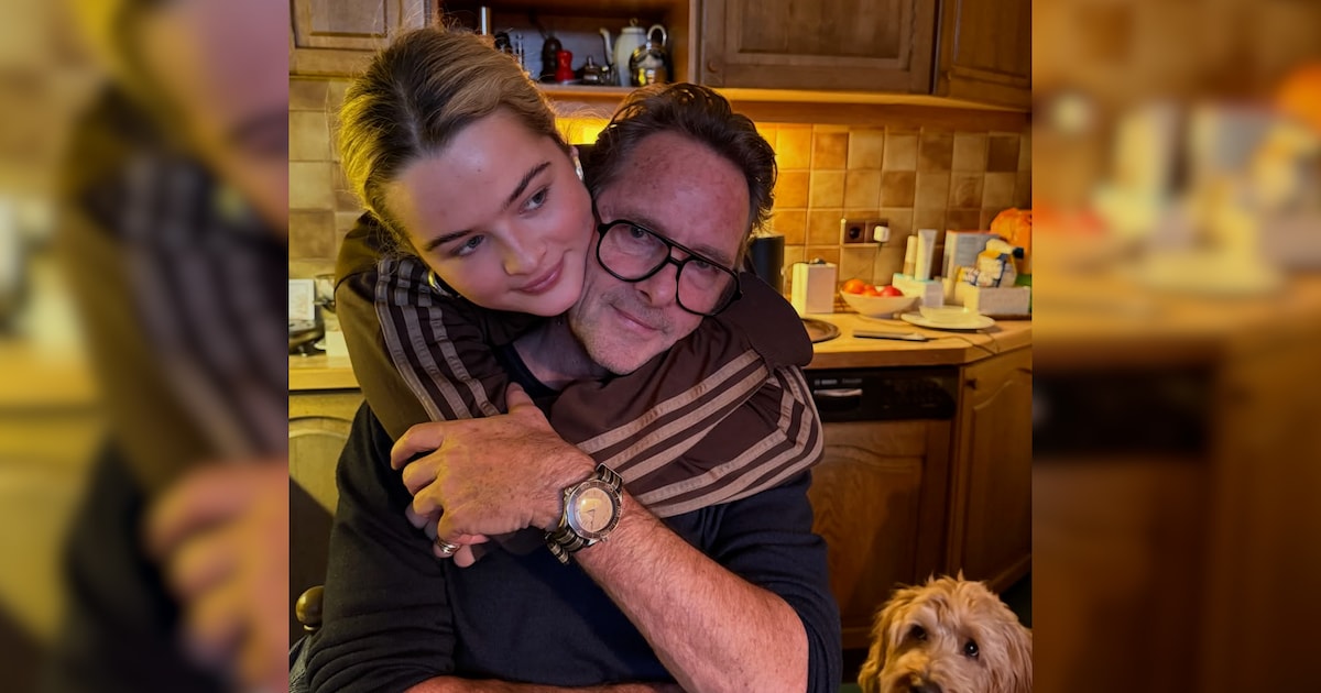 Seltenes Foto von Frauke Ludowigs Mann