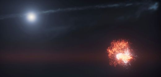 Weltraumteleskop »Hubble« registriert verblüffende Kollisionen in jungem Planetensystem