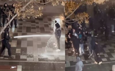 Trotz Mega-Dürre im Iran: Mullahs schießen mit Wasserkanonen auf Demonstranten